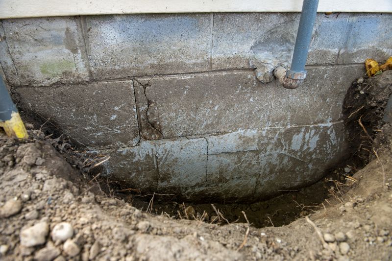 Foundation Repair - Crack Sealing